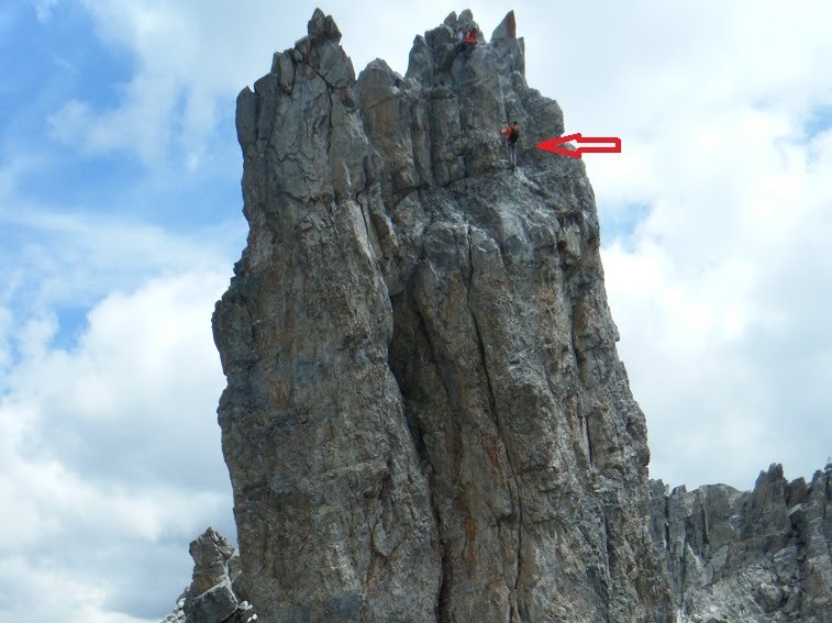 Via Ferrata Croix-des-verdons, Courchevel, French Alps